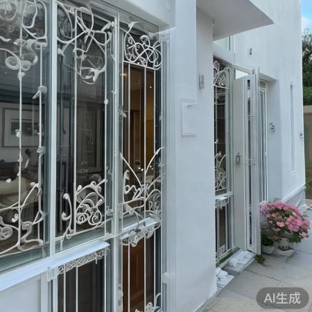 防盗门变通风窗，安全通风两不误