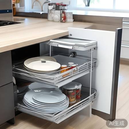 消毒柜巧设收纳空间