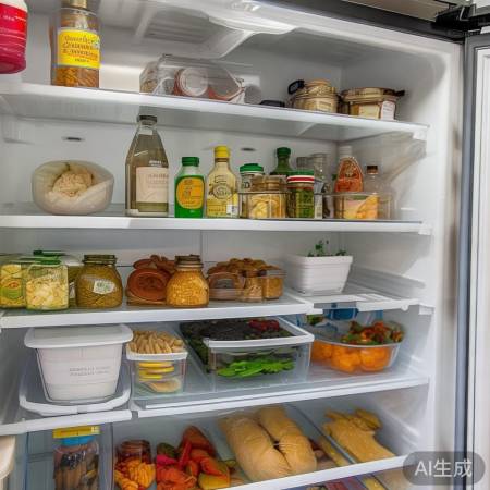 冰箱分区，一目了然