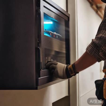 红酒柜固定墙中