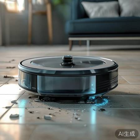 激光扫地机器人，家务小能手