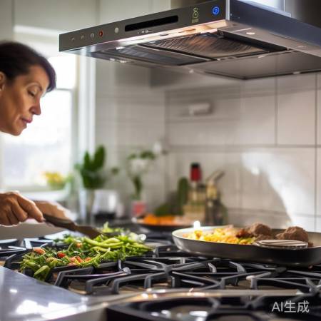 “多键抽油烟机便捷烹饪,注意厨