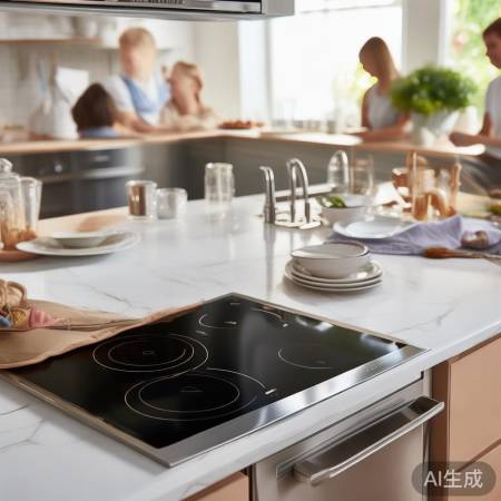 康佳集成灶易清洁,省时省力