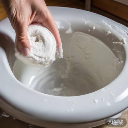 小苏打除马桶垢