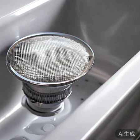 “装回滤网，确保方向紧固”