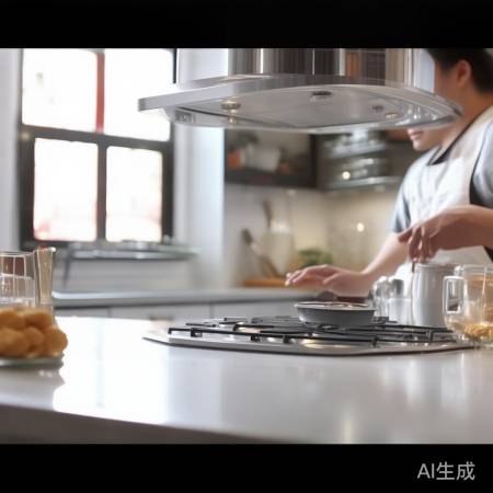 交流弧形油烟机拆卸