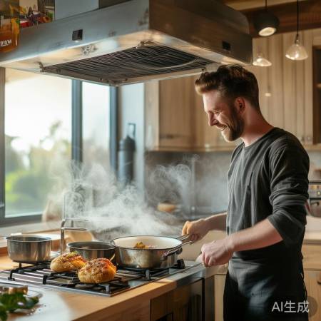 止回阀除油烟,厨房变清新