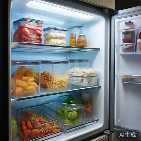 收纳神器,冰箱井然有序
