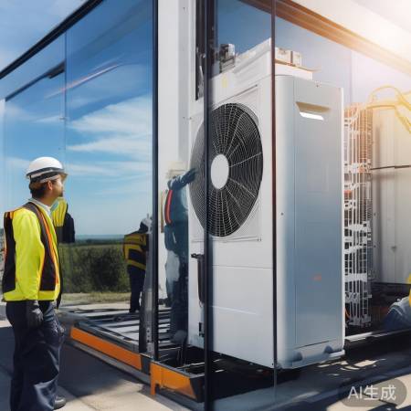 扬子热水器空气能客服援助中心解说۞空气能机组安装实例详解：成功案例分享