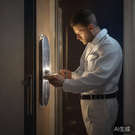 典匠智能指纹锁维修快速热线分解√指纹锁反锁功能操作指南