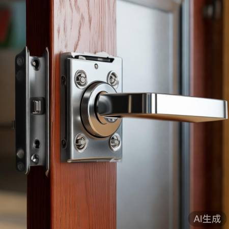 安装把手面板，提升锁具美观