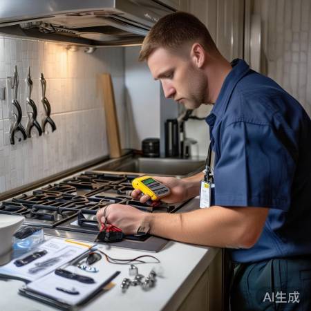 燃气灶维修规范专业，质保服务贴