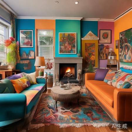 “色彩随心,家居舒适”