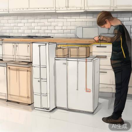 嘉格纳冰箱品牌客户热线解释〖冰箱十字开门尺寸指南：选购不纠结〗