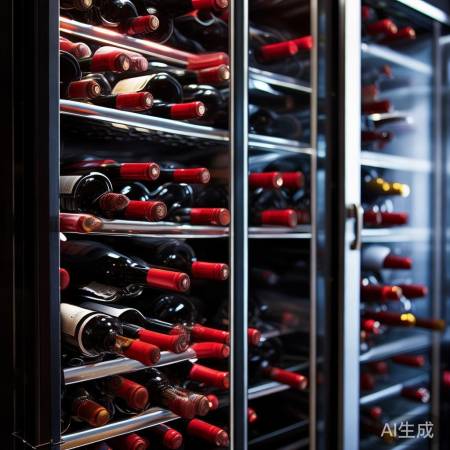 帅丰酒柜维修保障网解说:酒柜空间巧利用：红酒瓶子的摆放艺术