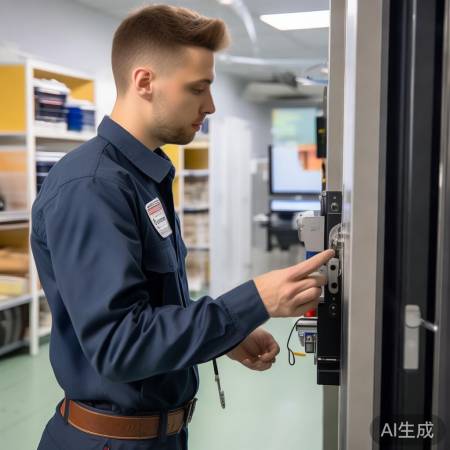 专业认证,严格规范指纹锁维修