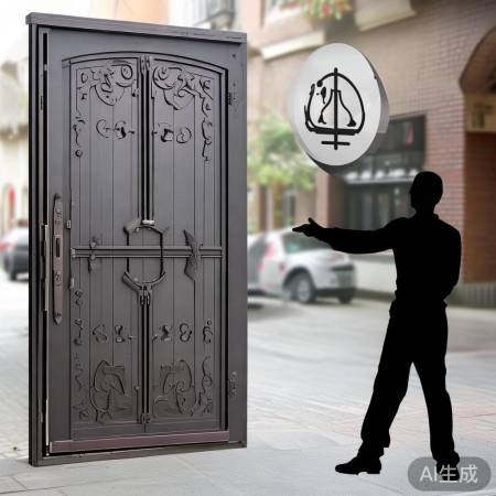 法萨帝防盗门客服电话人工解说#广州铁艺防盗门方案：守护家庭安全，首选高品质选择