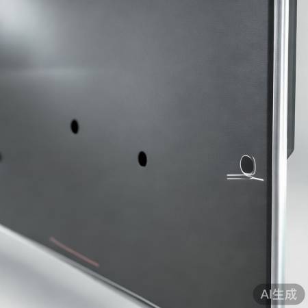 找到电视安装孔，做标记。