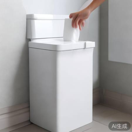 纸巾盒宜近马桶