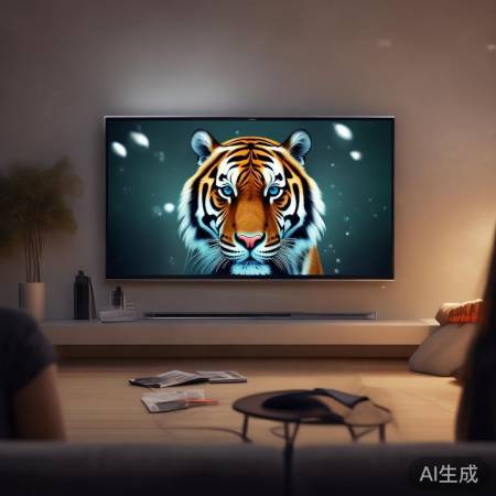 万家乐电视机快捷服务剖析+电视机惊现老虎图案，引发网友热议