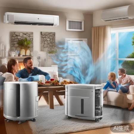 松下空调专线上门教导+中央空调5匹一拖四选购指南，打造舒适家居环境