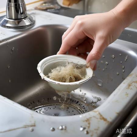 “洗衣机滤网定期清理,防漏水”