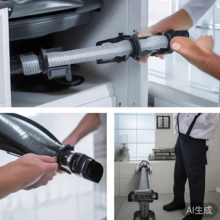 伸缩排水管,灵活应对短管问题