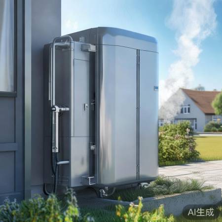 “空气能水源,绿色环保魔法”