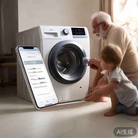 澳柯玛洗衣机操作简便，老人小孩