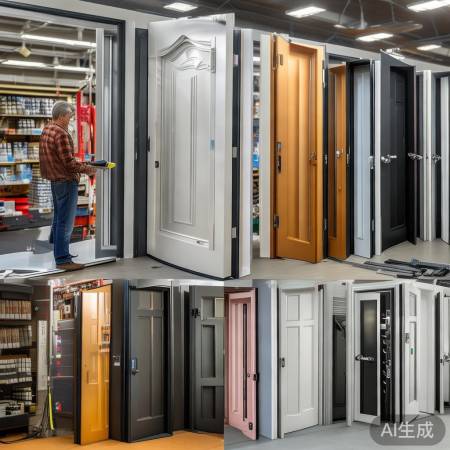 挑选合适防盗门，注意尺寸与安装