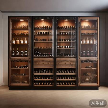 万江红酒柜，定制风格多样