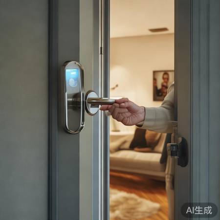 tata智能指纹锁客服热线联系分享♫室内一键解锁,指纹锁便捷生活新体验