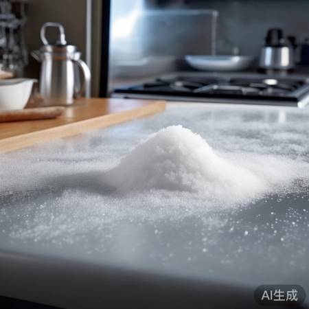 食盐除霜,热水冲洗