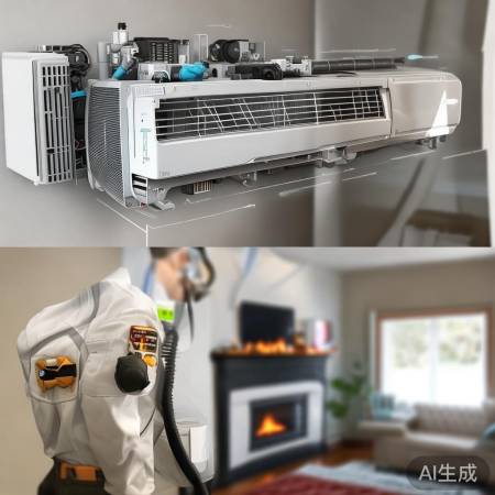 三菱电机空调维修师傅快修网点教大家：变频中央空调维修技巧揭秘：轻松解决常见故障