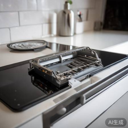 清理集成灶进风口