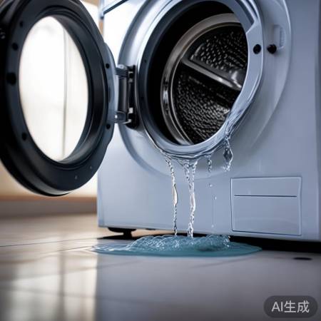 检查洗衣机内部是否进水