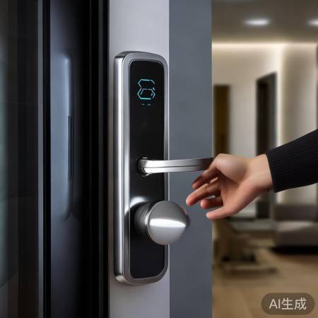 指纹锁电话，安全无忧