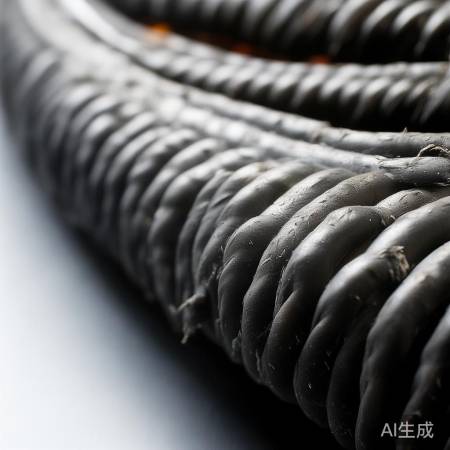 “绝缘层：耐高温橡胶保护线材”