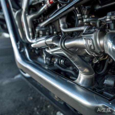 “选弯头少排气管减噪音”