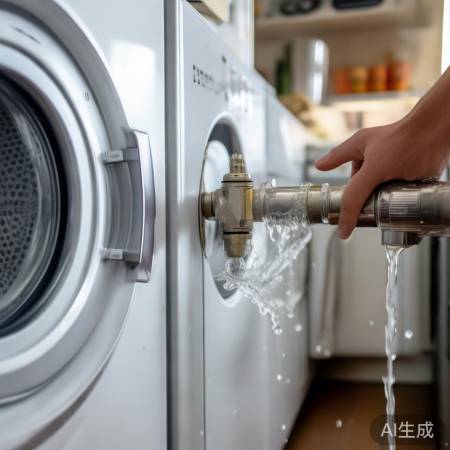 洗衣机长期不用,关进水阀