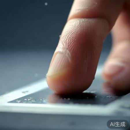 指纹录入：避免湿滑或磨损指头