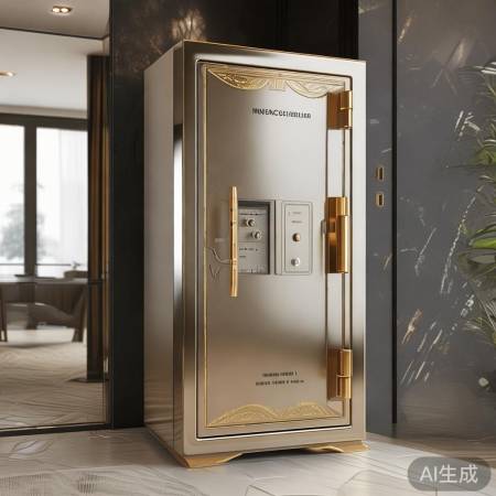 保险柜现代稳重，提升空间档次