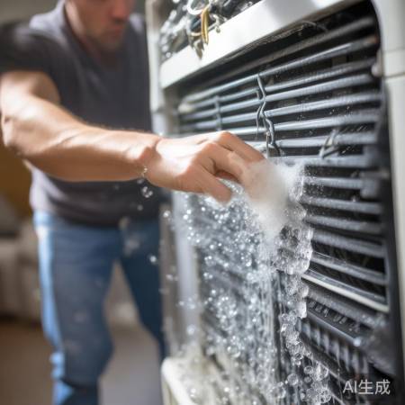 空调管路查漏气泡法