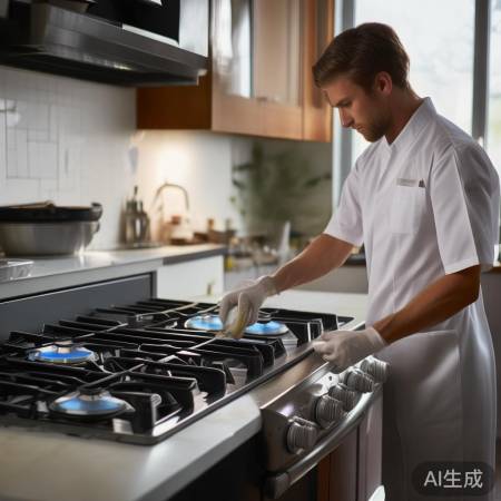 美的燃气灶服务热线全国咨询告诉你+燃气灶双灶清洁技巧分享