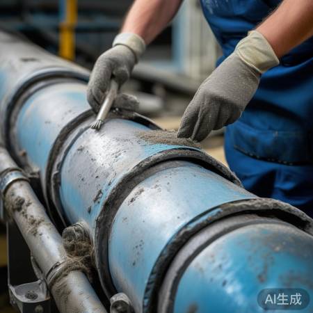 清洁燃烧器，刷洗冲净