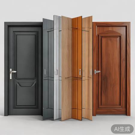 门体材质多样，钢木实木各具优势