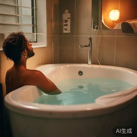 冬天洗澡，水温40度宜