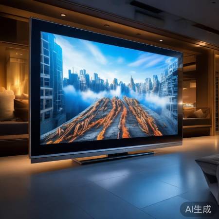 “巨幕震撼，价格昂贵电视”