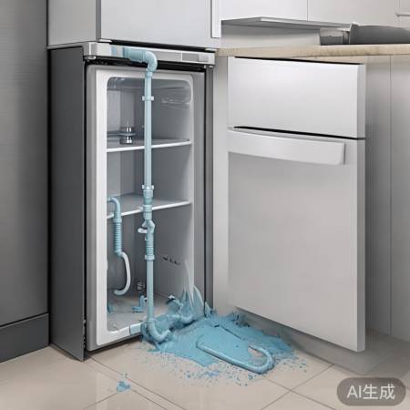 东芝冰箱售后师傅随叫随到解说〖冰箱紧挨管道安全隐患大，警惕家居安全风险〗