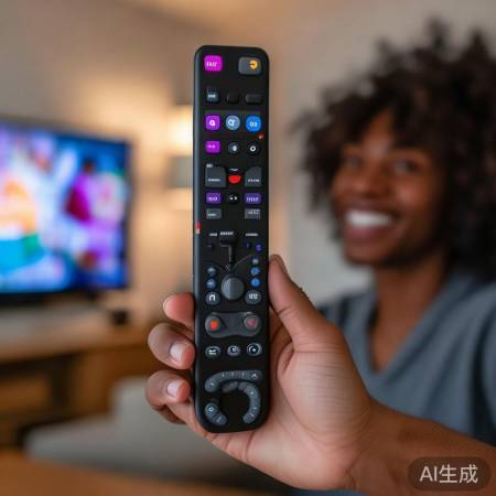 遥控器操作看个人喜好